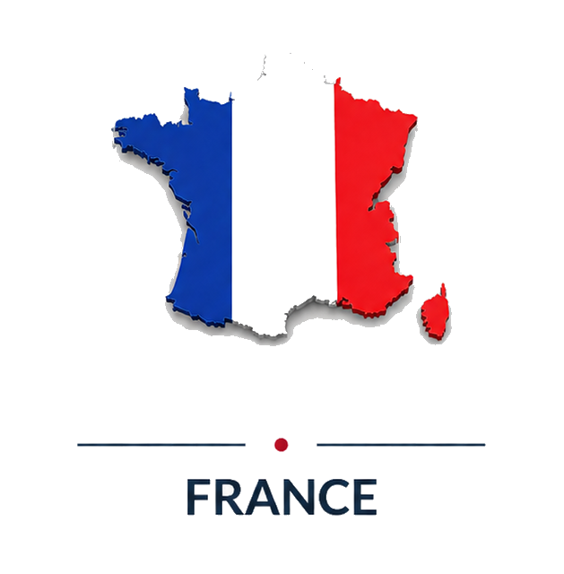 Map of France