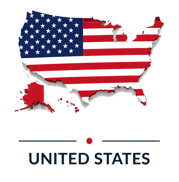 Map of the United States